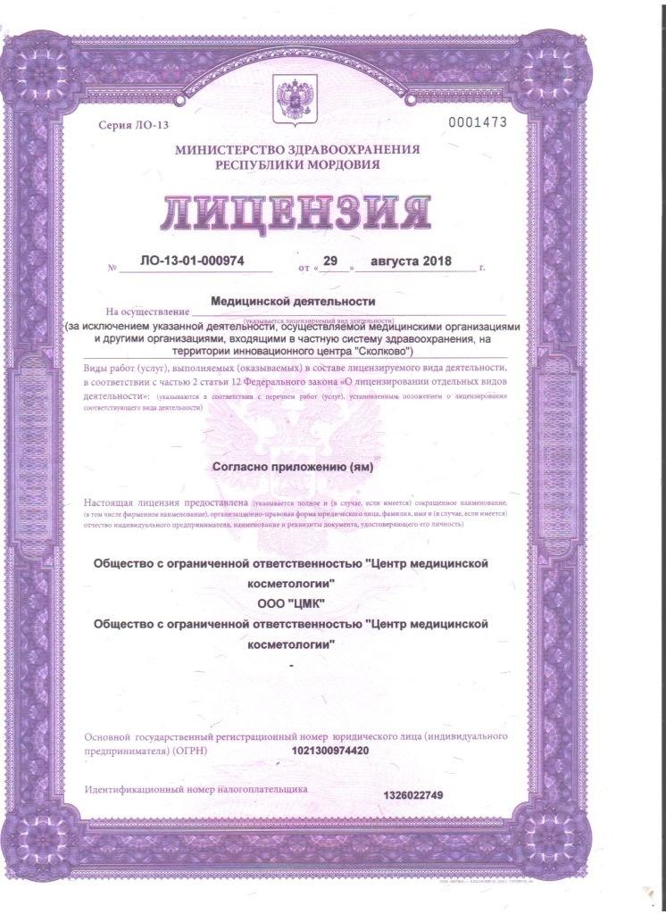 Лицензия